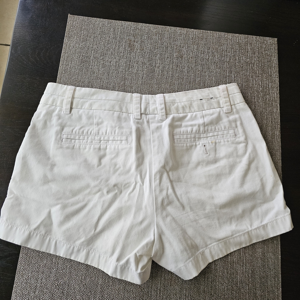 J. Crew Women's Cream Shorts - Picture 2 of 4